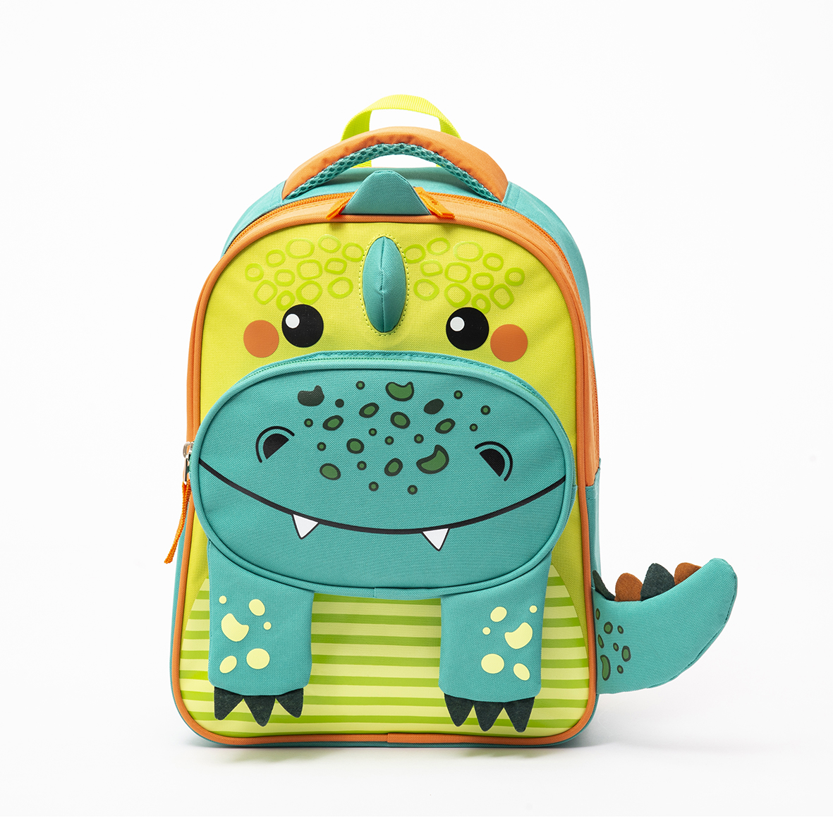 New design cute stereoscopic green crocodile kids bag Featured Image