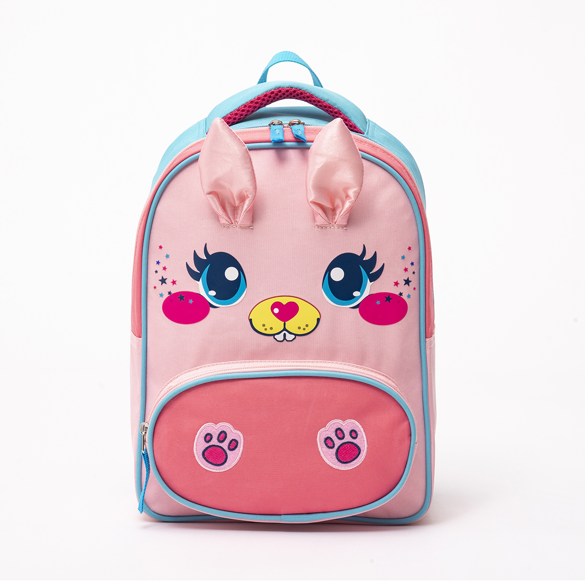 New design cute stereoscopic pink rabbit kids bag Featured Image