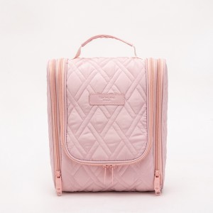 Fashion Pink Casual Lady’s Bag Quilted And Ultrasonic Backpack Series