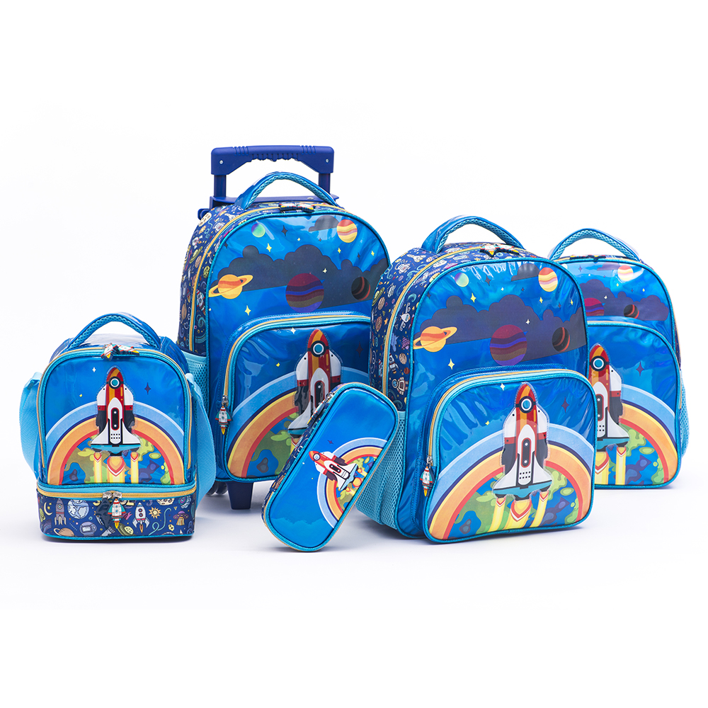 Wholesale Discount Trolley School Bag Girls - Twinkling star 2020 New Rocket school bag series – Twinkling Star