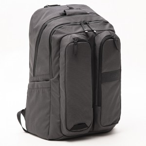 Gray multi-compartment backpack large capacity laptop bag business travel backpack