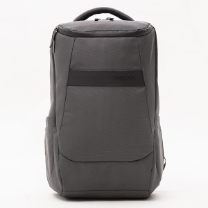 Gray large capacity business backpack laptop bag simple travel backpack series