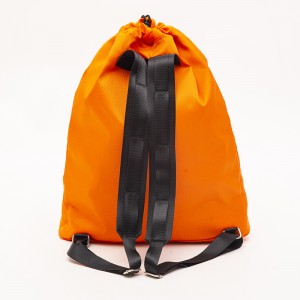 Fitness backpack drawstring basketball bag outdoor sports bundle bag simple leisure bag