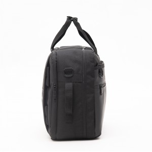 Black multifunctional briefcase large capacity laptop bag business backpack