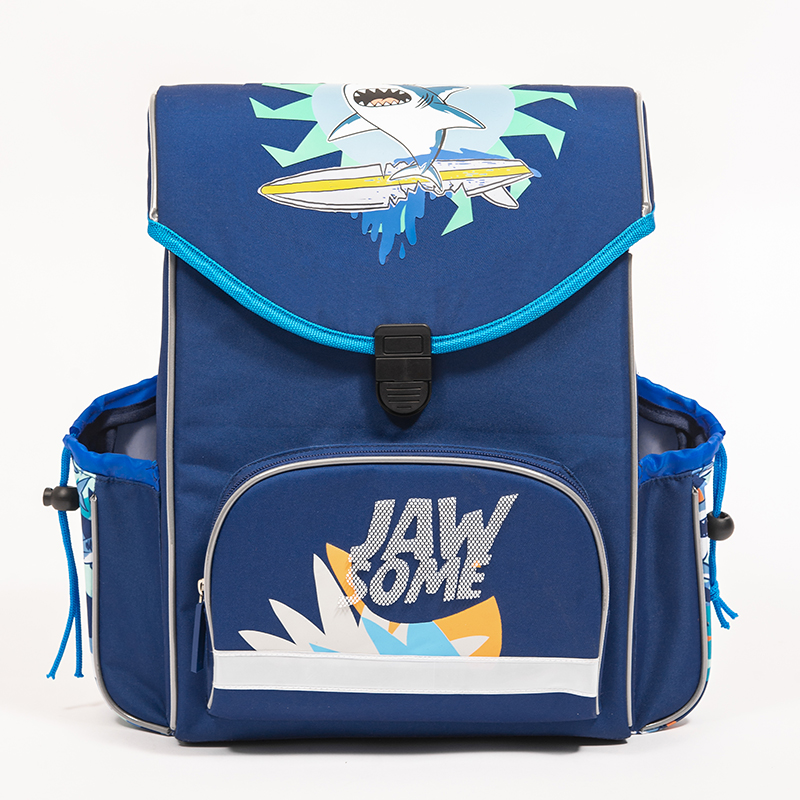 Cute school bag lightweight backpack  EVA backpack shark graffiti backpack| Twinkling Star