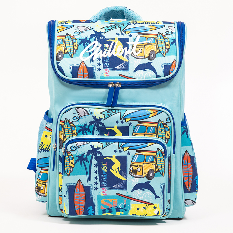 EVA backpack summer style cartoon graffiti backpack spine protector school bag  |  Twinkling Star