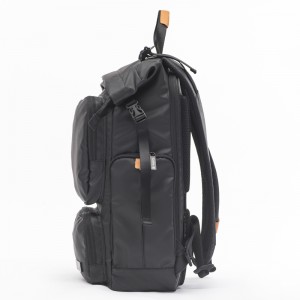 Roll Top Business Backpack 15.6 inch Laptop Bag and Anti-Theft tablet Rucksack