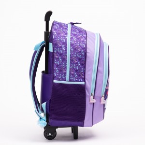 Functional Back to school trolley backpack for girl