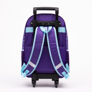 Functional Back to school trolley backpack for girl