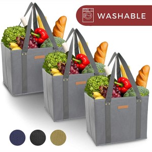 Hot Selling for Eco Cotton Bag - Eco-Friendly, Large, Durable, Collapsible Tote with Reinforced Sides and Bottoms – Twinkling Star