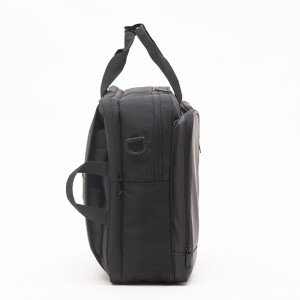 Multifunctional layer black business backpack shoulder computer bag portable briefcase