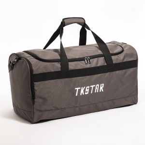 Brown large capacity travel bag business trip luggage bag fitness bag tote bag