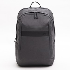 Gray large capacity business backpack laptop bag simple travel backpack series