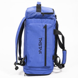 Blue Sports Backpack Travel Bag Hand Luggage Bag Shoulder Bag Travel Bag Training Backpack