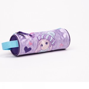 New design girls purple cartoon adorable school collection